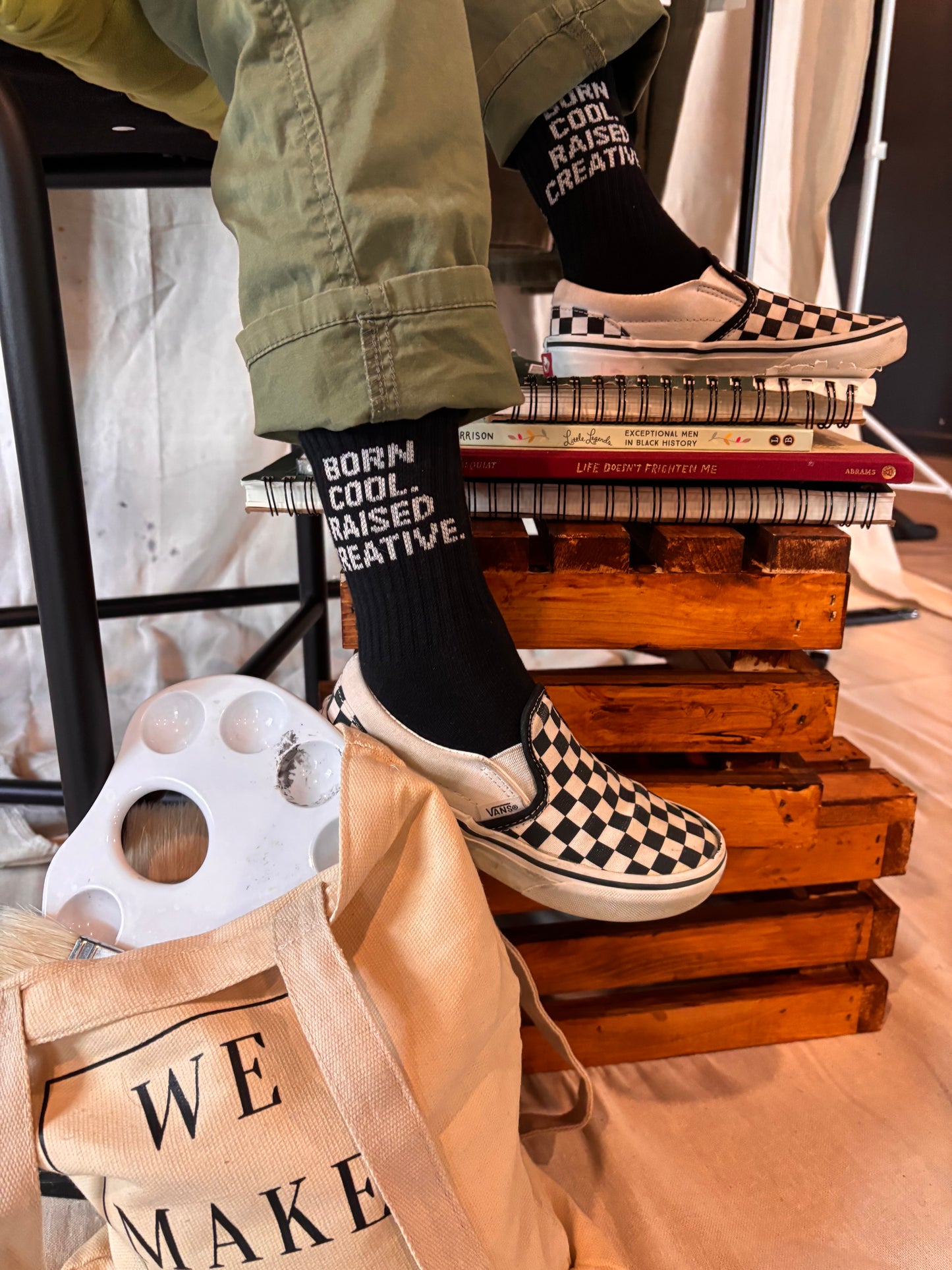 BORN COOL. RAISED CREATIVE. Socks