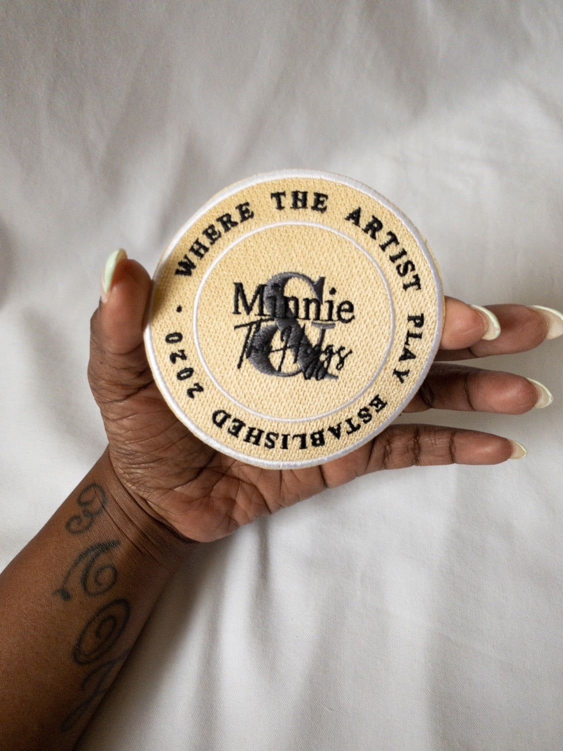 M/H Family Crest Patch – A Badge of Creativity image 0