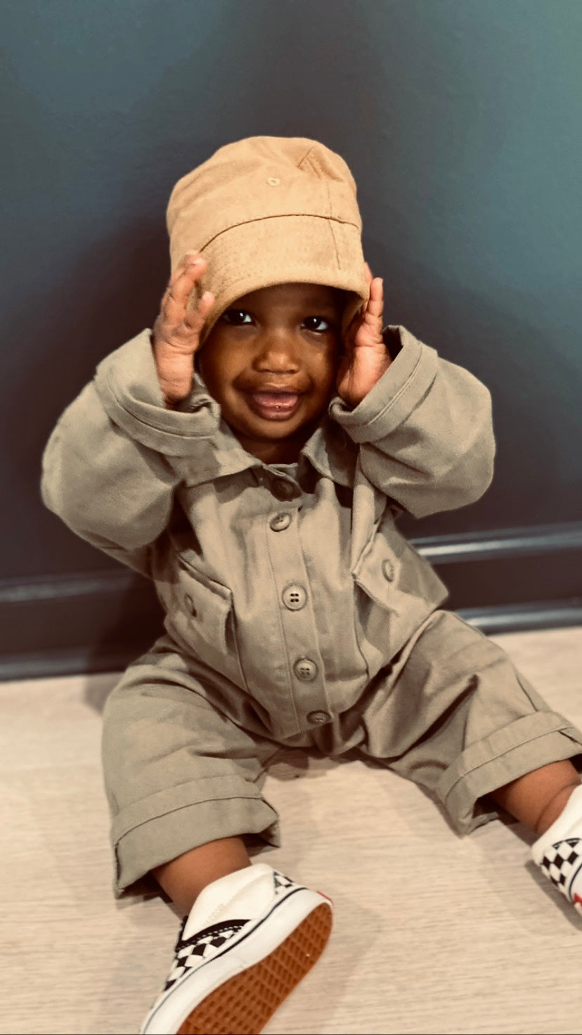 Khaki Bucket Hat – Classic Cool for Every Adventure
