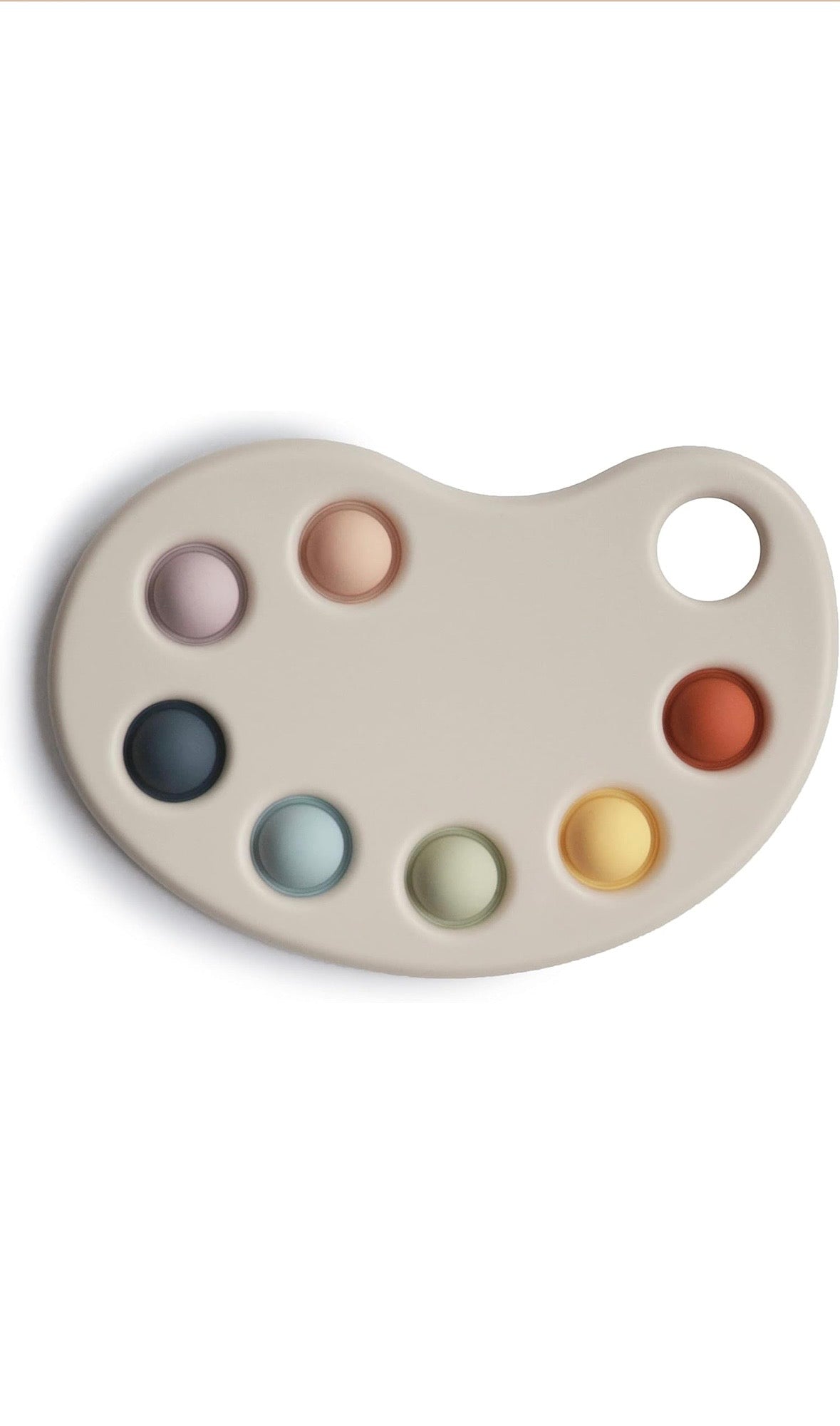 Mushie Paint Pallete Press Toy